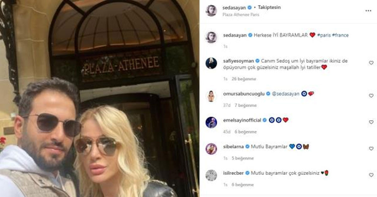 Seda Sayan balayı fotoğrafı