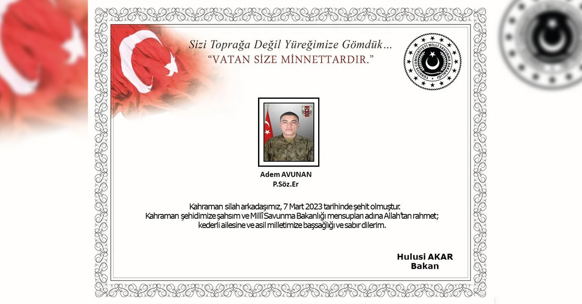 Şehit Adem Avunan