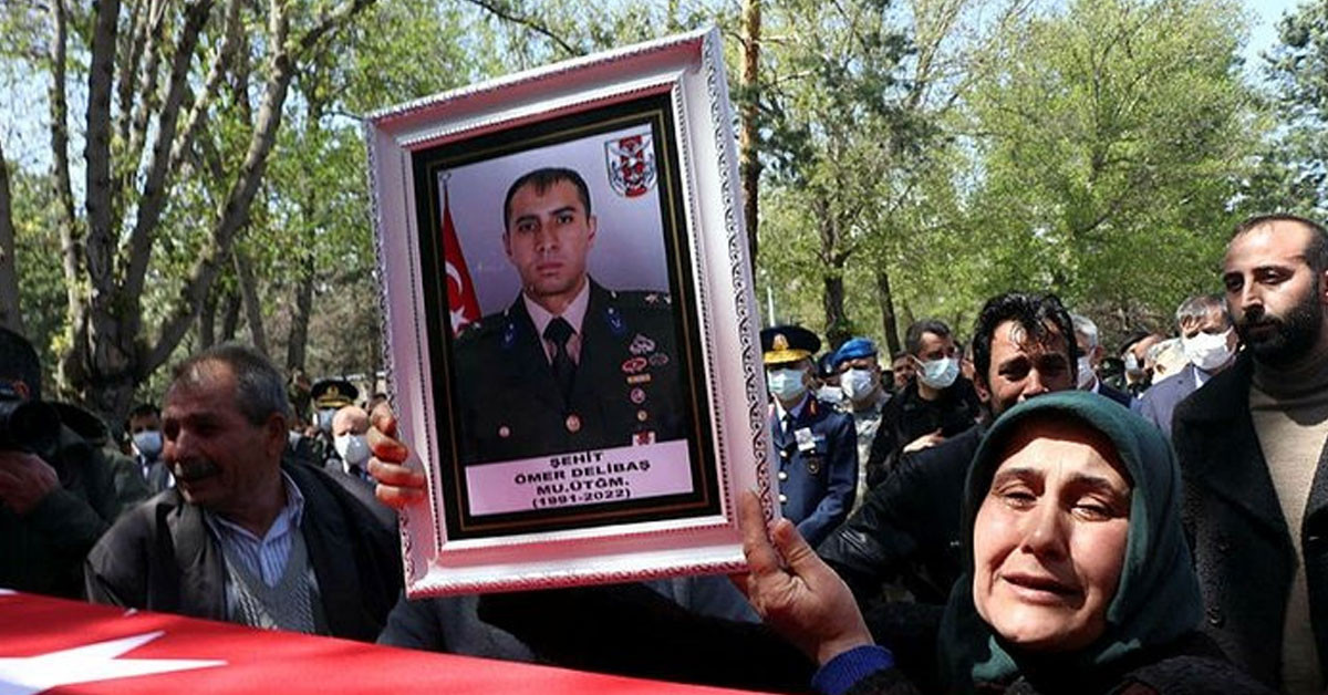 Şehit Ömer Delibaş'ın Cenazesi