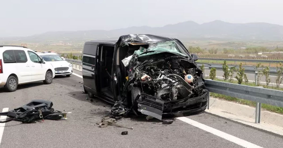 Selami Şahin'in oğlu kaza geçirdi