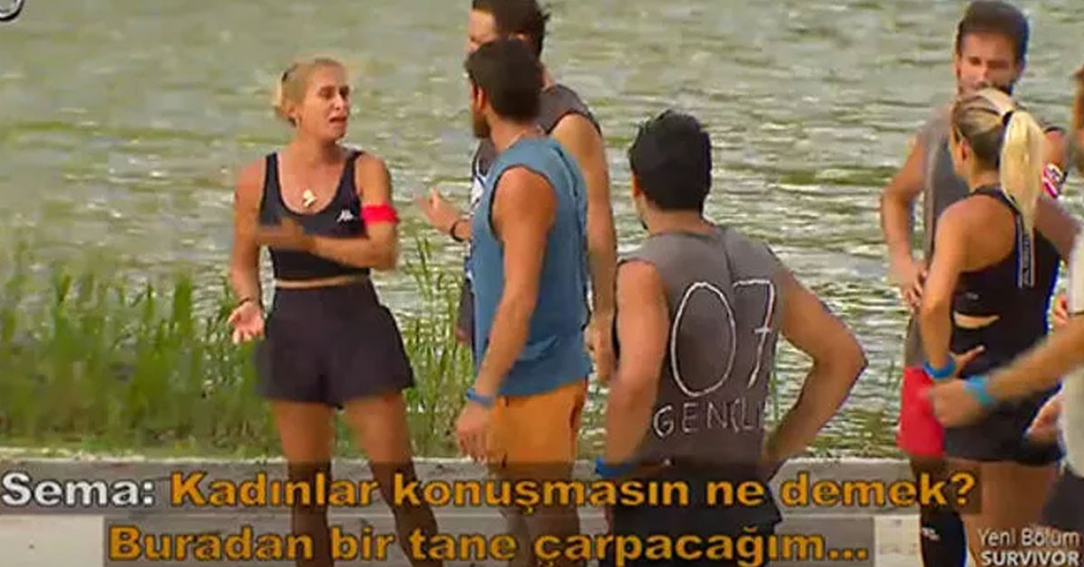 Sema Ogeday kavgası olay oldu Sema Ogeday kavgası olay oldu