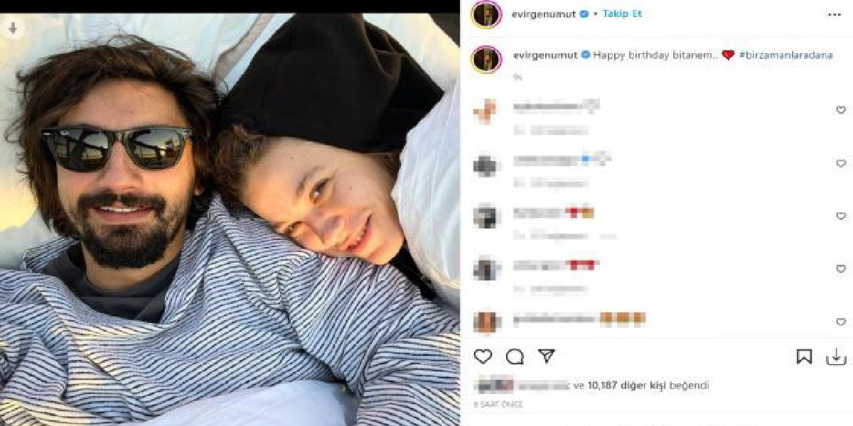 Serenay Sarıkaya ve Umut Evirgen aşkı
