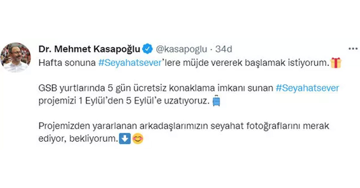 Seyahatsever projesi