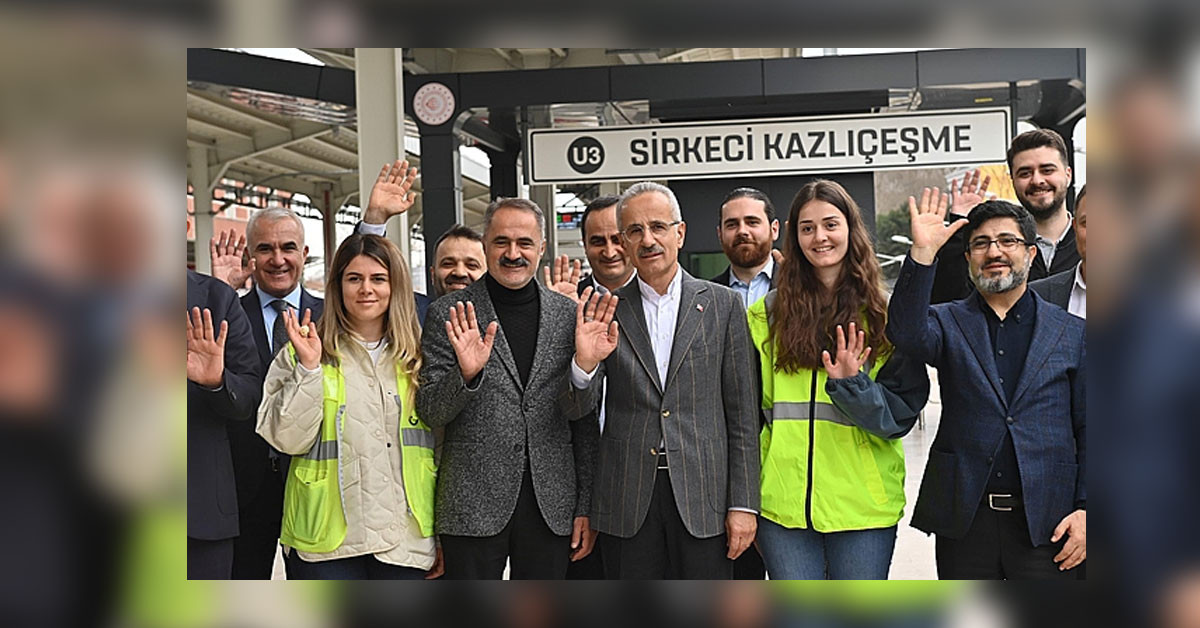 Sirkeci Kazlıçeşme açılış hattı