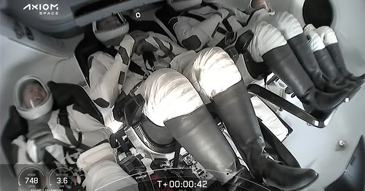SpaceX roketi içi