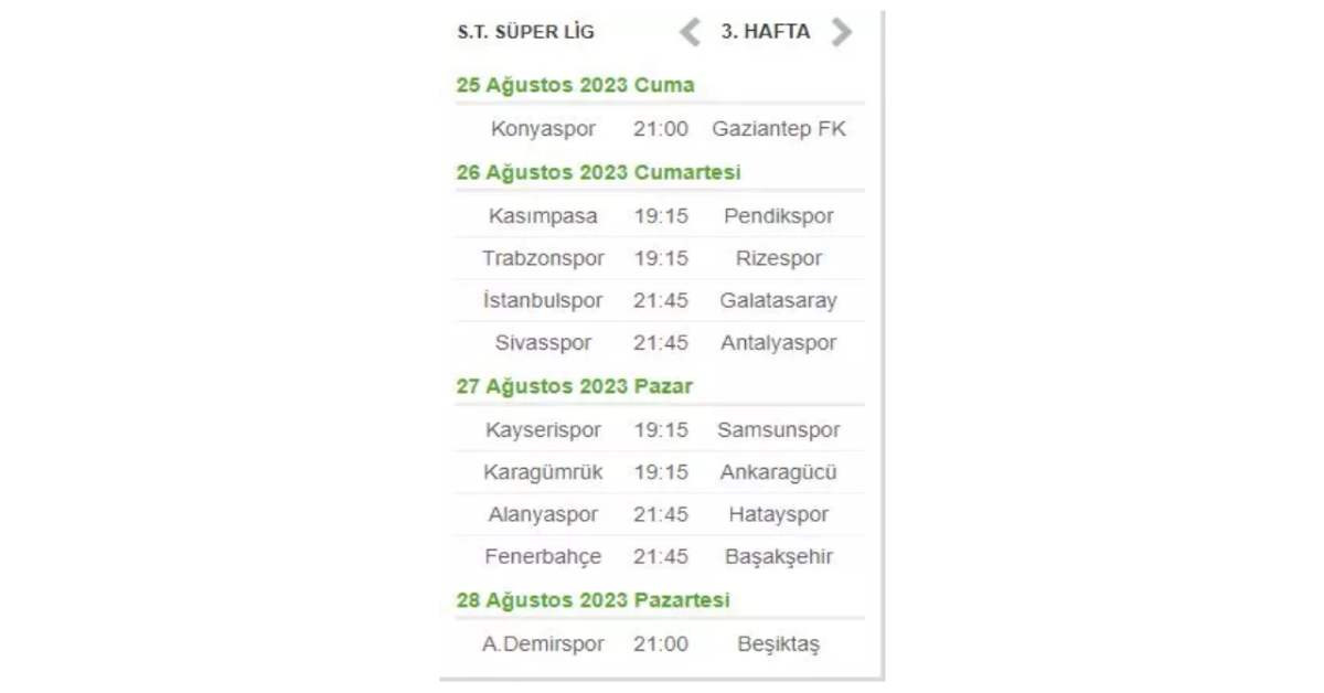 Süper Lig