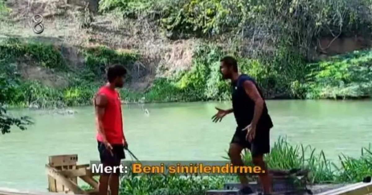 Survivor Mert ve Batuhan kavga etti