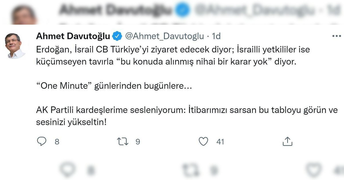 Ahmet Davutoğlu
