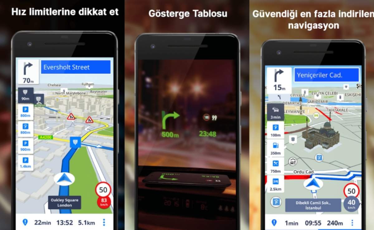 Sygic GPS Navigation & Offline Maps internetsiz navigasyon Sygic GPS Navigation & Offline Maps internetsiz navigasyon