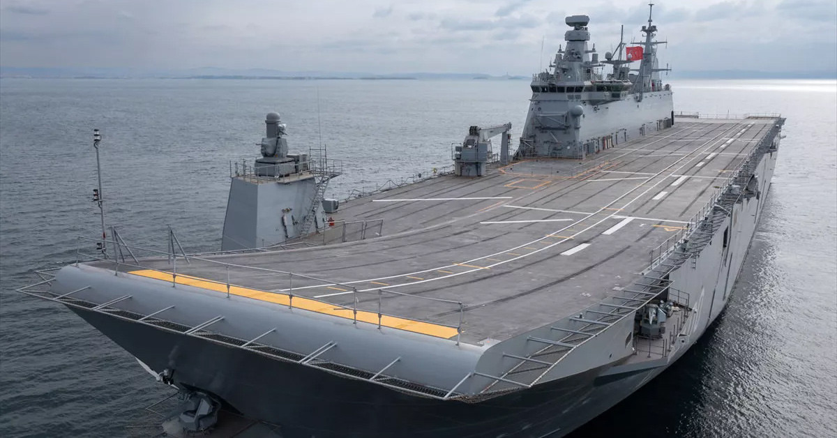 TCG Anadolu dünya basınında