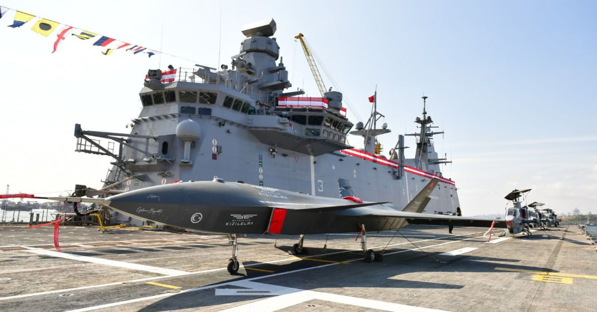 Türk donanması TCG Anadolu ile çok daha güçlü: Doğu Akdeniz’deki konumuna dikkat çekildi