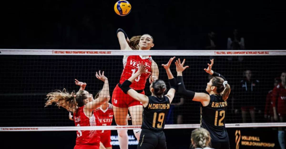 Türkiye Hırvatistan voleybol