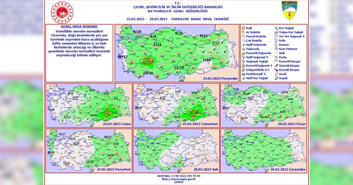 Ülke genelinde kuvvetli sağanak bekleniyor Ülke genelinde kuvvetli sağanak bekleniyor