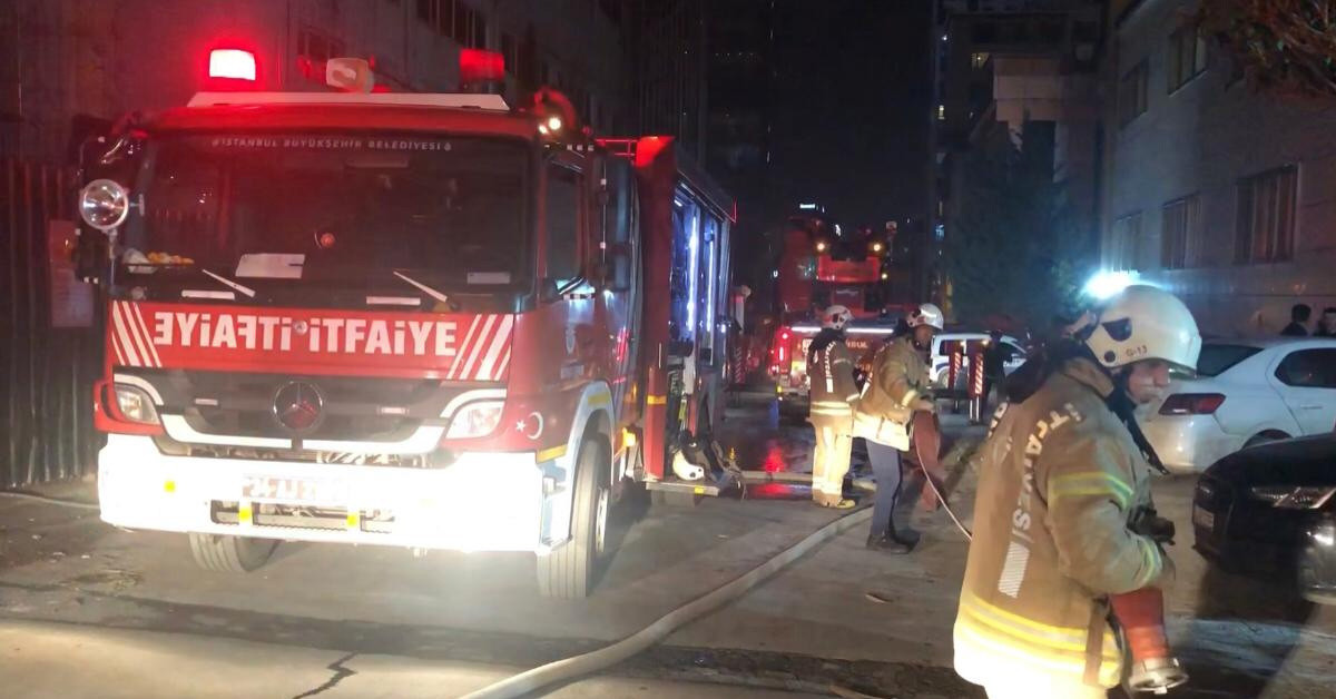 Ümraniye yangın