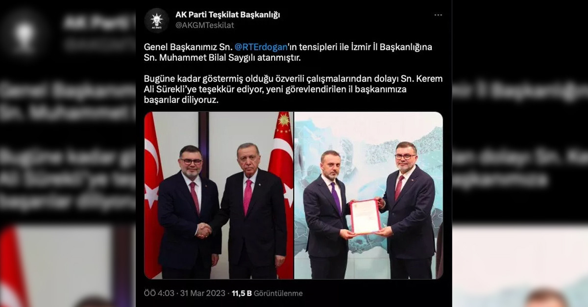 Üst düzey değişiklikler