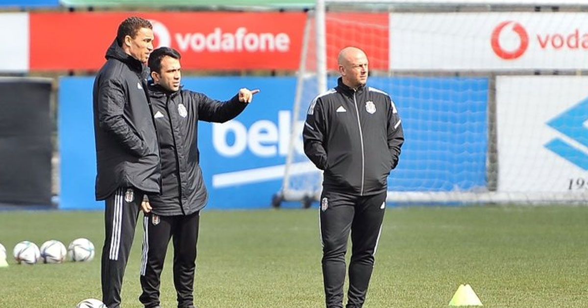 Valerien Ismael, Beşiktaş'ta ilk antrenmanına katıldı.