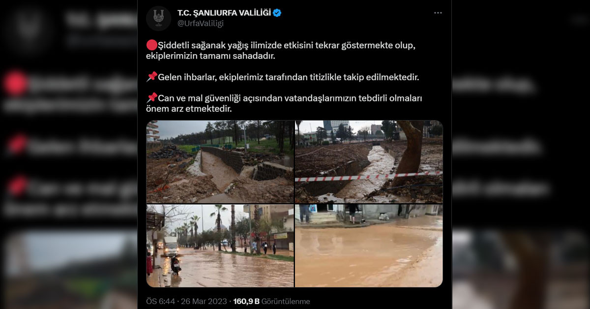 Valilikten açıklama geldi