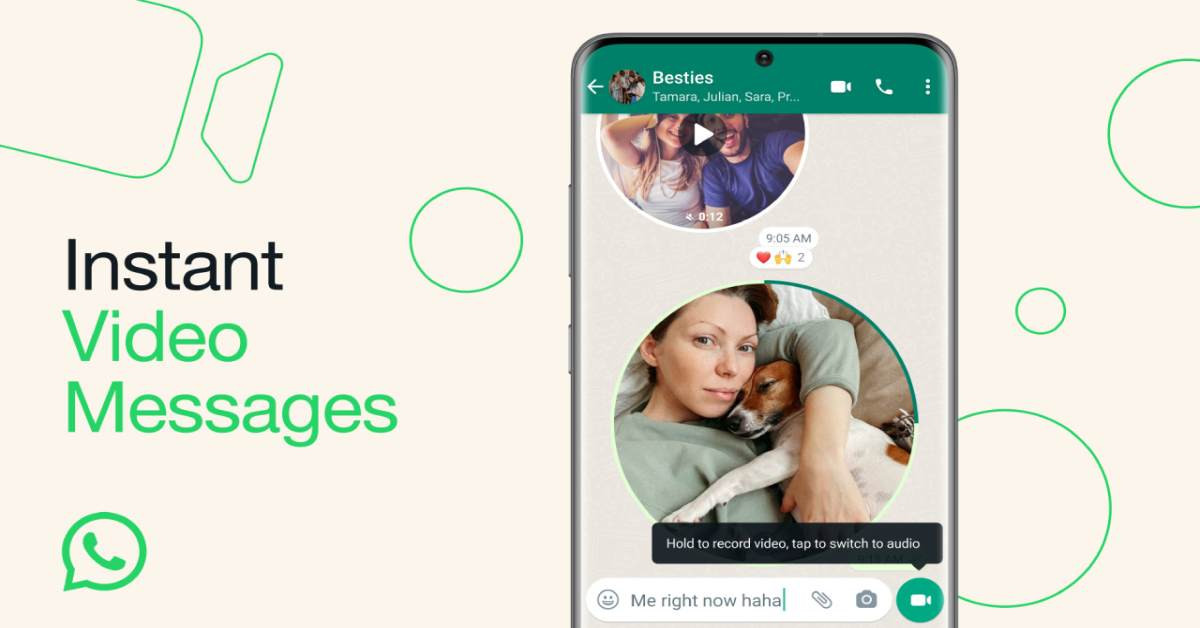 Whatsapp Anlık Video Mesaj