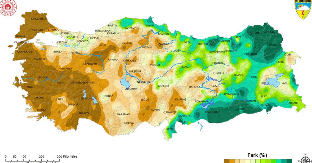Yağış karşılaştırması Yağış karşılaştırması