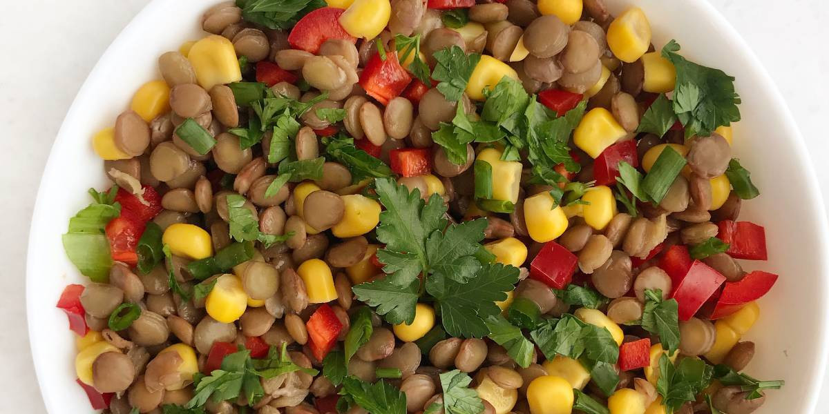Yeşil Mercimek Salatası