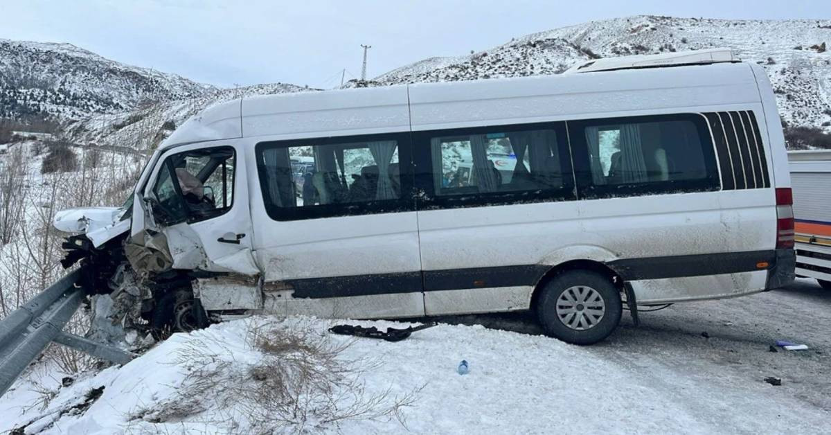 Yolcu Otobüsü kaza