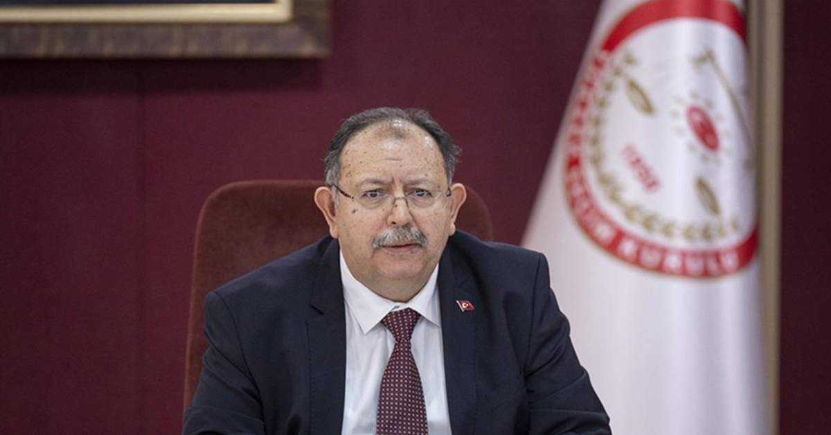 YSK Başkanı Ahmet Yener YSK Başkanı Ahmet Yener
