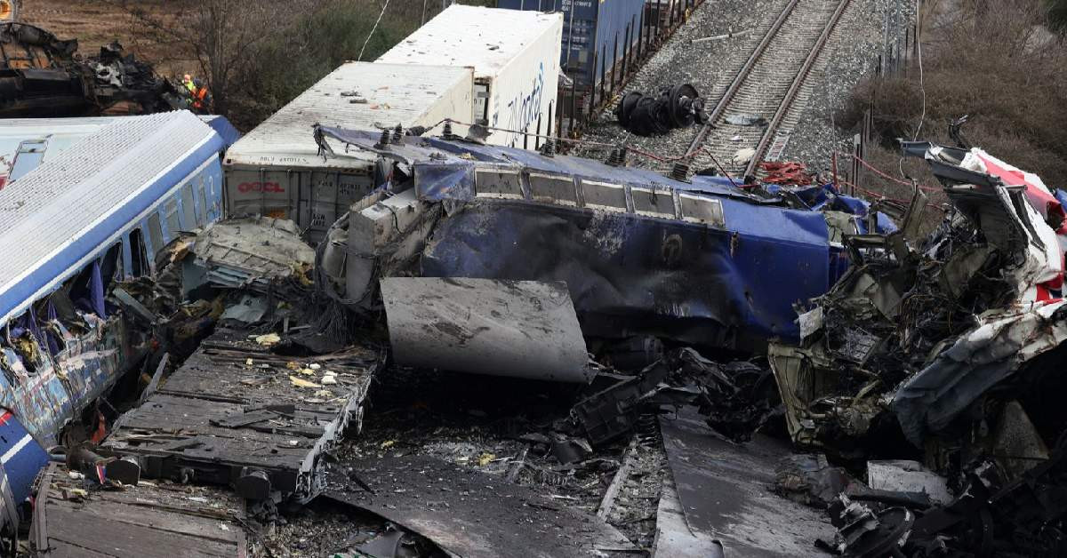 Yunanistan Tren Kazası-1 Yunanistan Tren Kazası-1
