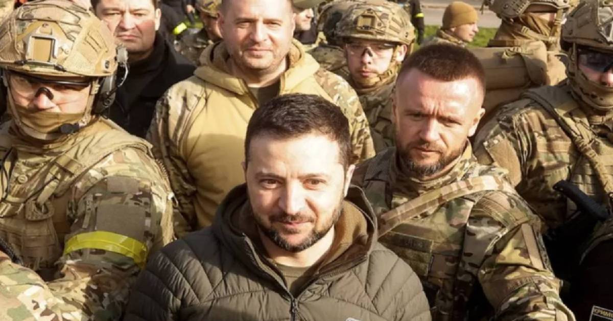 Zelenskiy Herson Ziyareti
