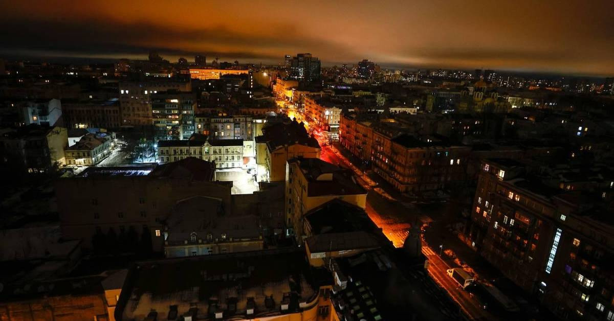 Zelenskiy Kiev Elektrik Kesintisi