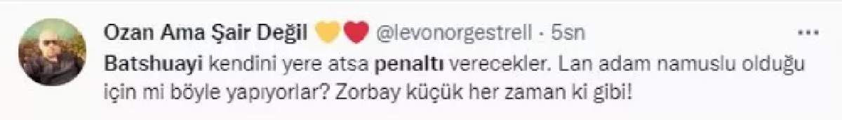 Zorbay Küçük'e sosyal medyadan öfke dolu paylaşımlar 1