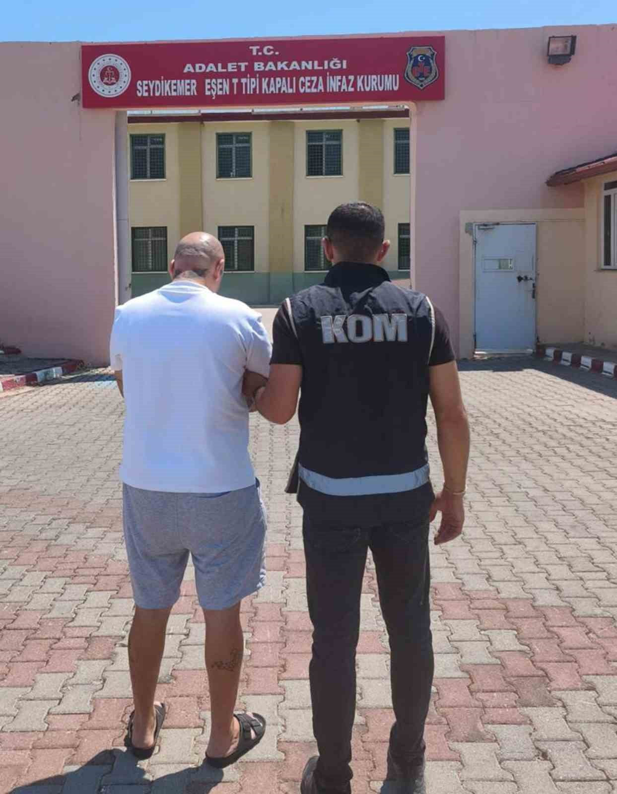 12 YIL HAPİS CEZASI İLE ARANAN ŞAHIS YAKALANDI