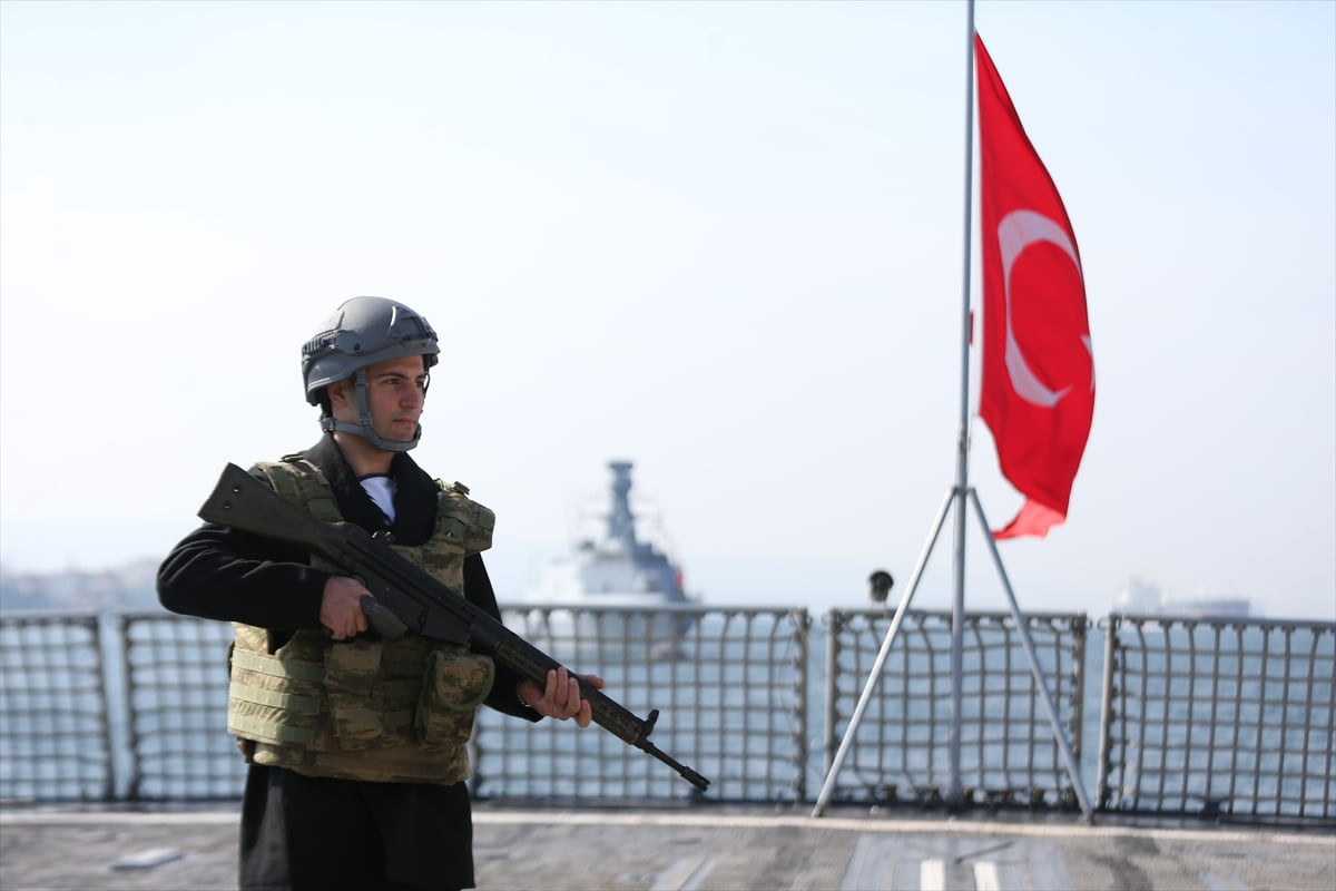 18 Mart Şehitleri Anma Günü ve Çanakkale Deniz Zaferi etkinlikleri kapsamında Deniz Kuvvetleri...