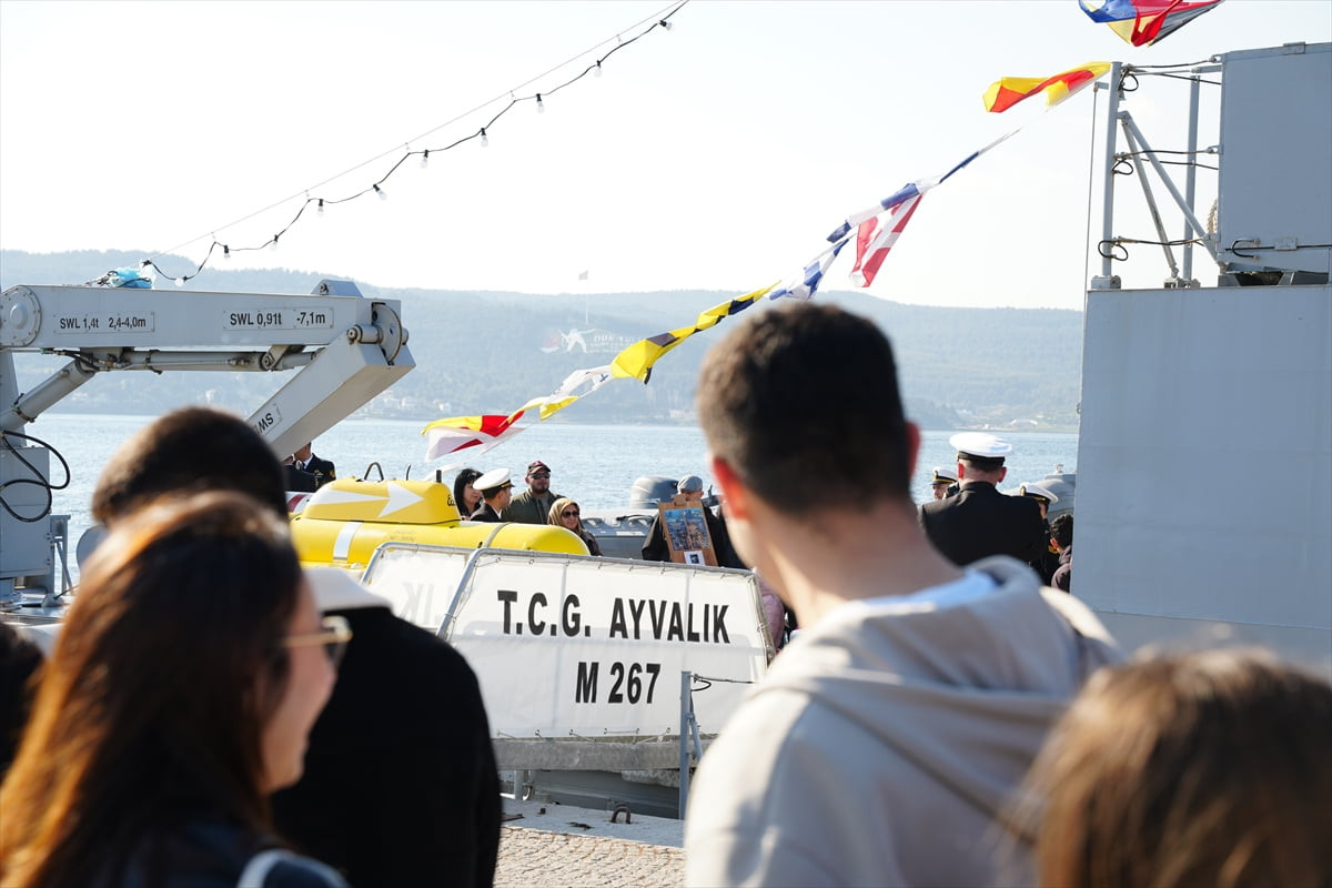 18 Mart Şehitleri Anma Günü ve Çanakkale Deniz Zaferi etkinlikleri kapsamında Deniz Kuvvetleri...