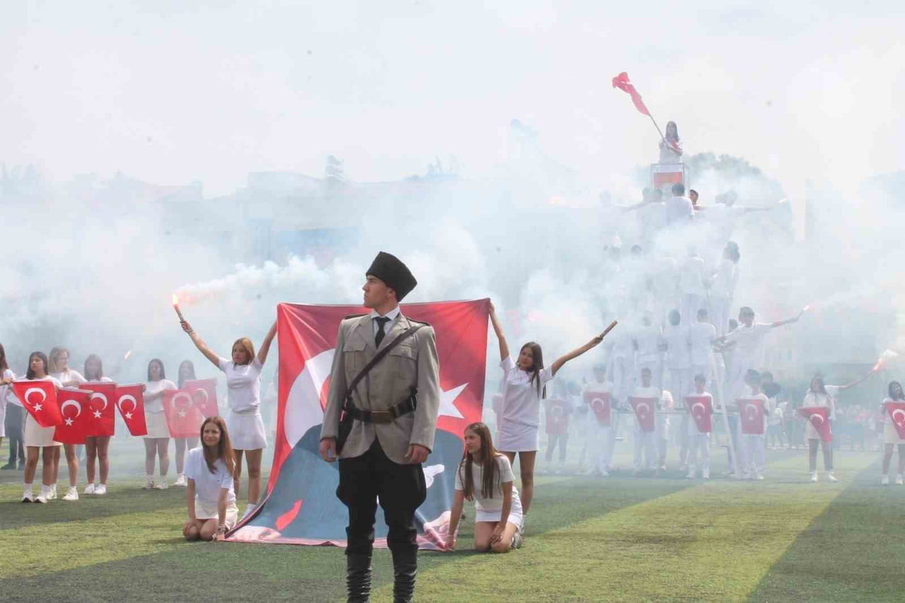 19 MAYIS ATATÜRK'Ü ANMA, GENÇLİK VE SPOR BAYRAMI, İZMİR’İN SELÇUK İLÇESİNDE DÜZENLENEN GÖRKEMLİ...