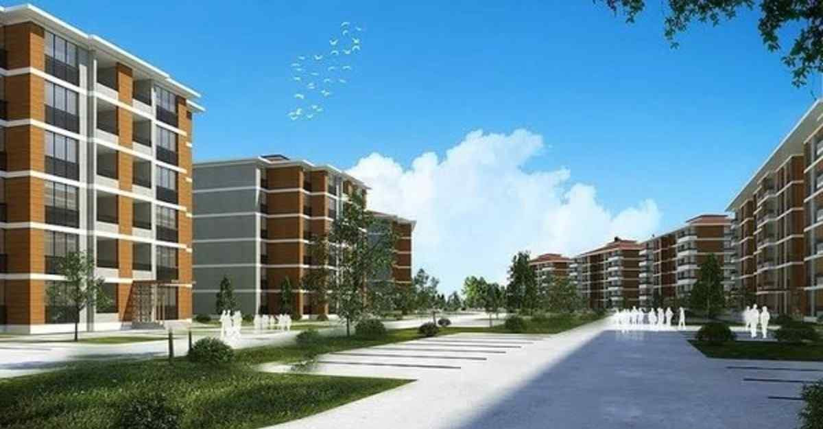 2 bin 500 TL'den başlayan taksitle ev sahibi olma şansı