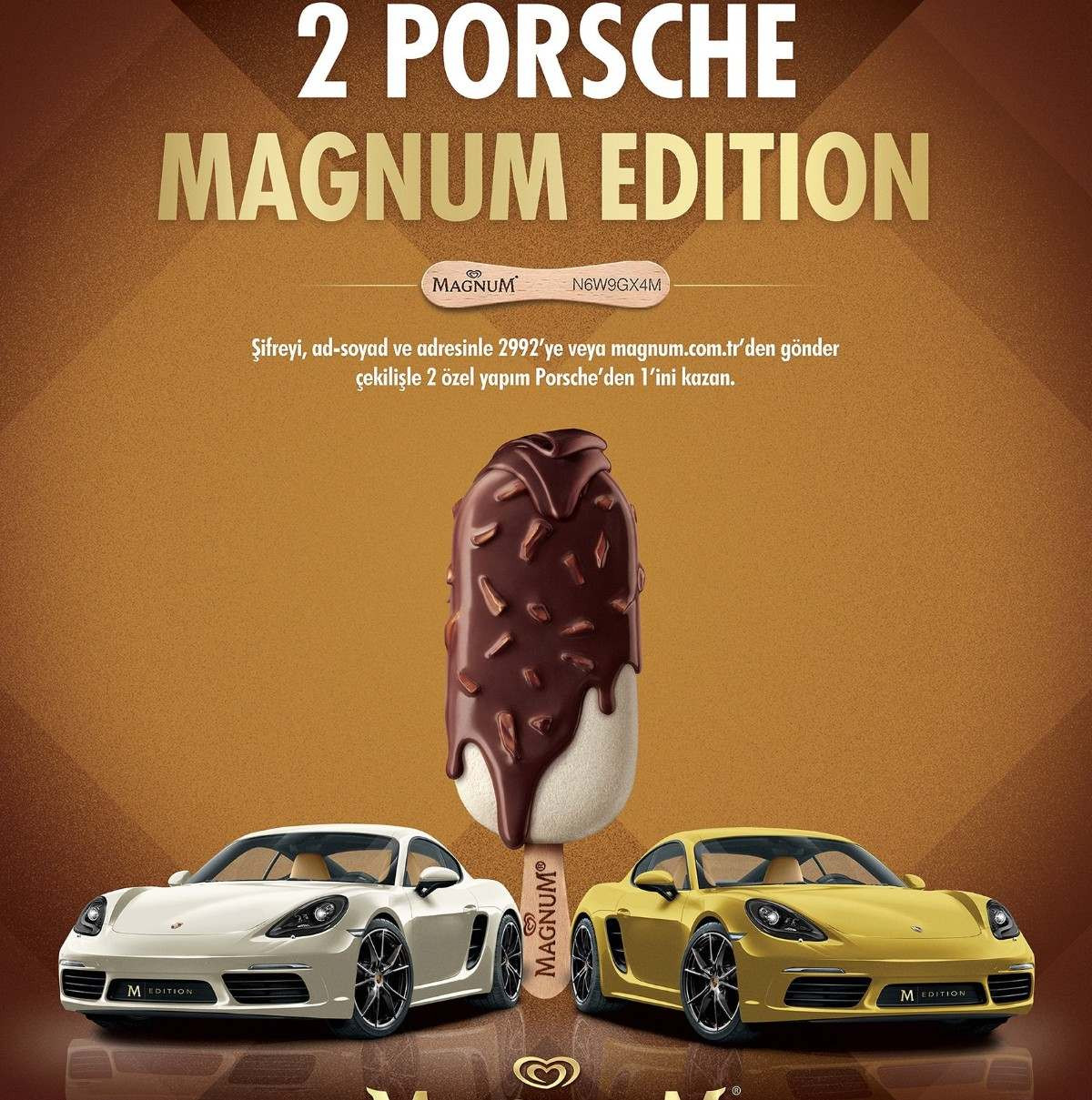 2022 Magnum çubuk şifre gönderme