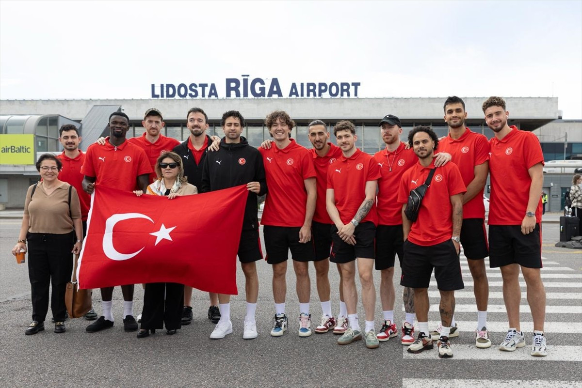 2025 Avrupa Şampiyonası'nda mücadele edecek A Milli Erkek Basketbol Takımı, Letonya'nın başkenti...