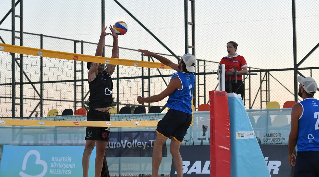 2026 BVA PLAJ VOLEYBOLU BALKAN ŞAMPİYONASI BAŞLADI