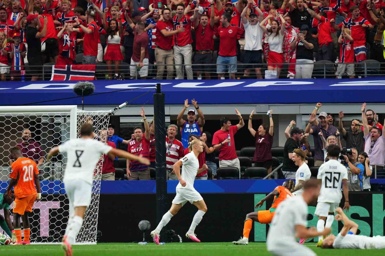 2026 DÜNYA KUPASI SON 32 TURU'NDA NORVEÇ, FİLDİŞİ SAHİLİ'Nİ 2-1 MAĞLUP EDEREK SON 16 TURUNA...