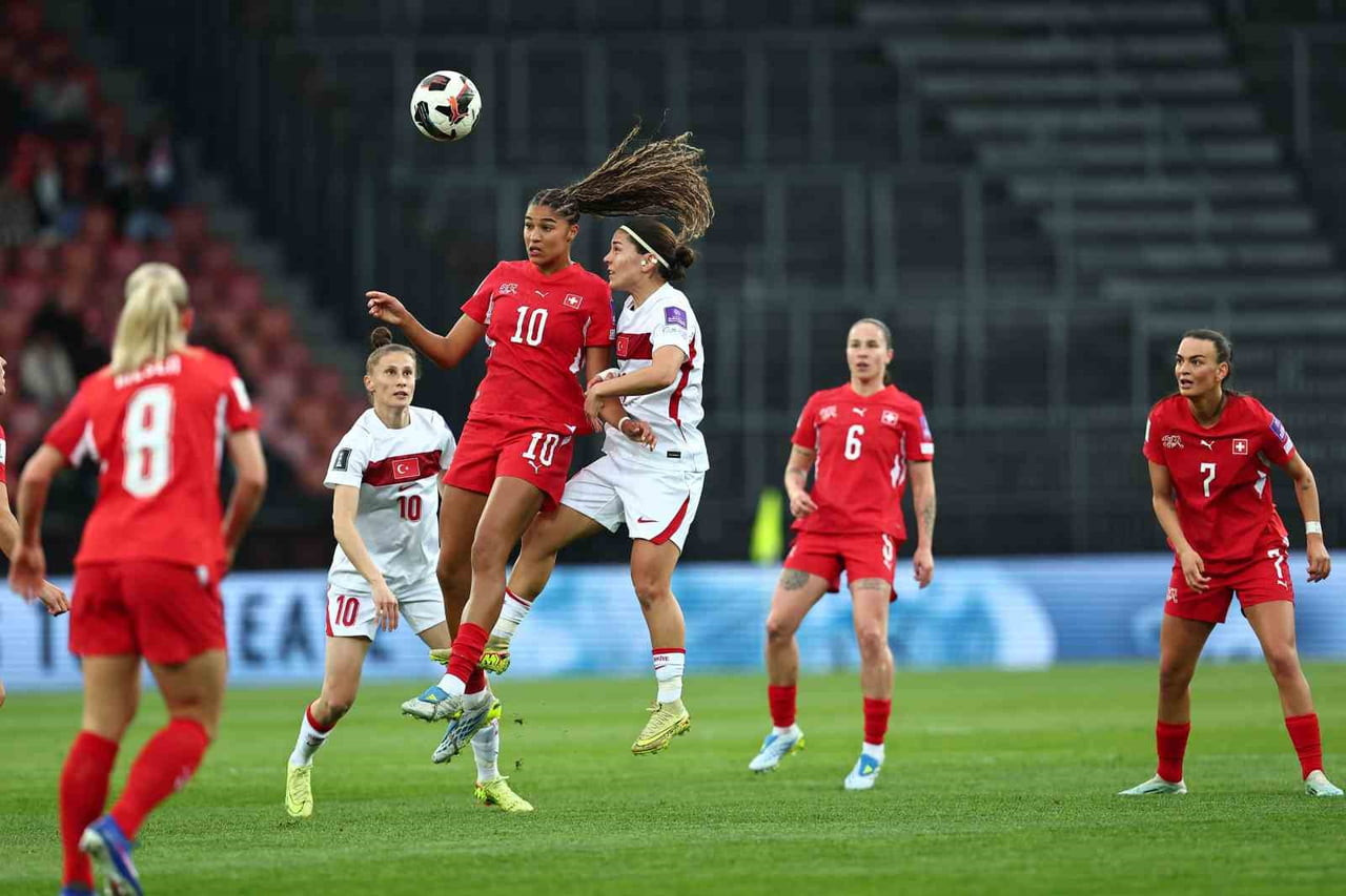 2027 FIFA KADINLAR DÜNYA KUPASI AVRUPA ELEMELERİ B LİGİ 2. GRUP 3. HAFTA MAÇINDA A MİLLİ KADIN...