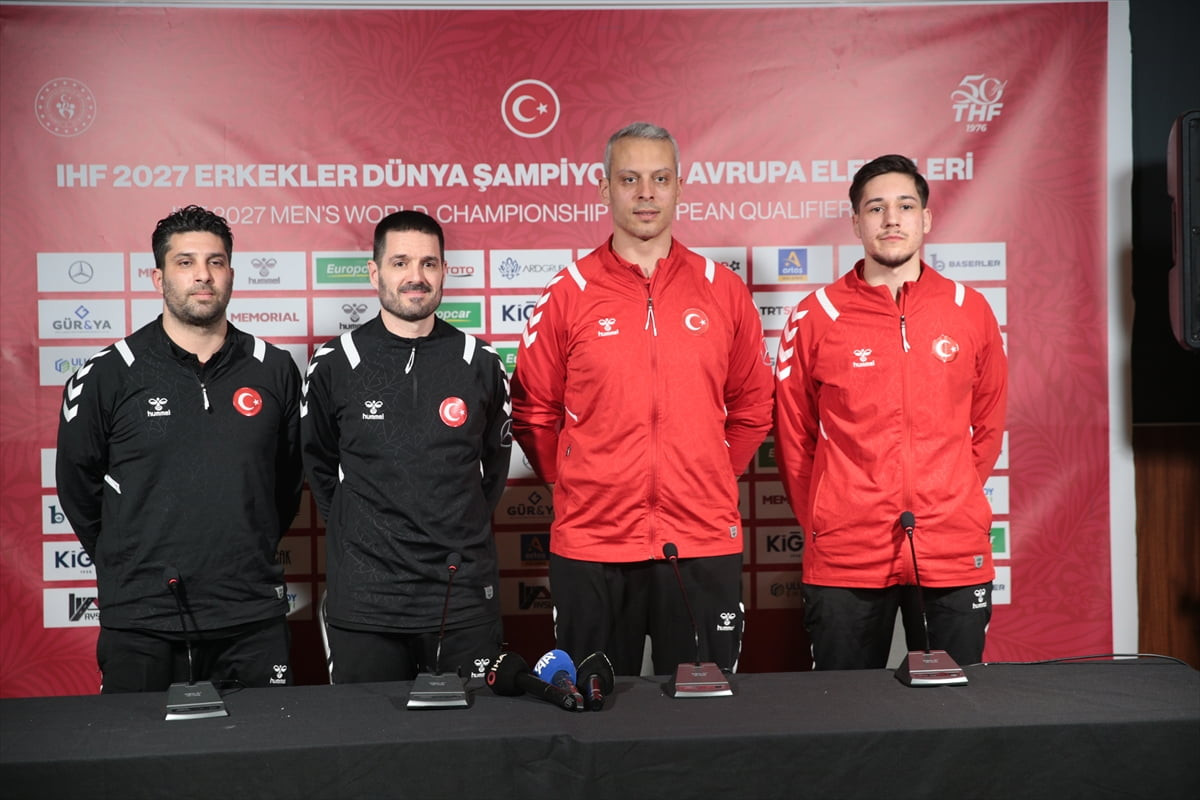 2027 IHF Dünya Şampiyonası Avrupa Elemeleri 2. turunda yarın Romanya ile Bolu Karaçayır Kapalı...