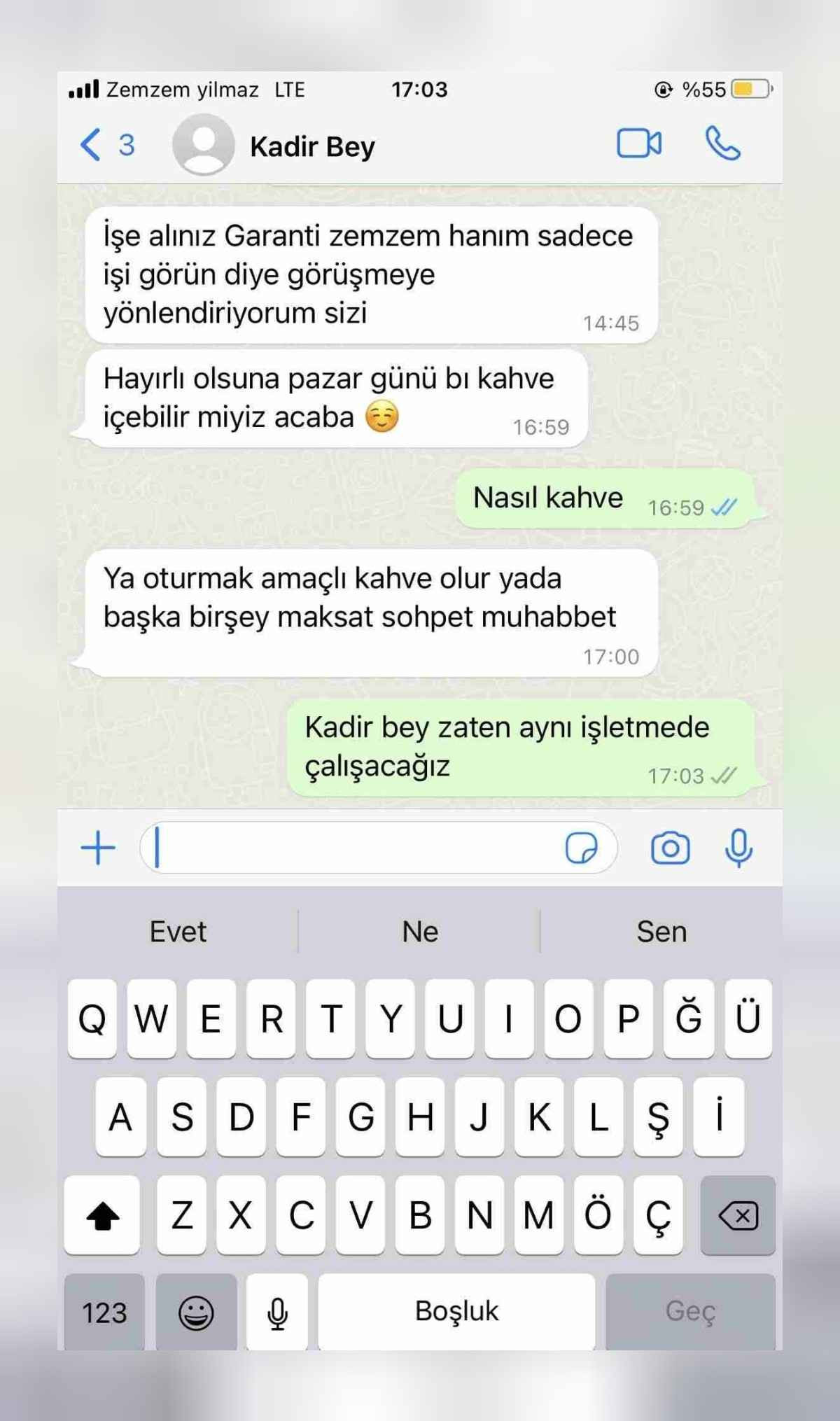 24 yaşındaki zemzem