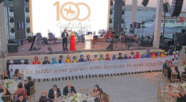 100. gazi koşusu resepsiyonu’nda görkemli kutlama