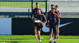 A Milli Futbol Takımı, Bulgaristan Maçının Hazırlıklarını Tamamladı