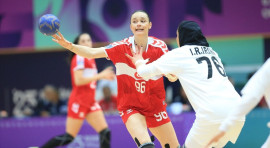 A Milli Kadın Hentbol Takımı, 6. İslami Dayanışma Oyunları'na İyi Başladı