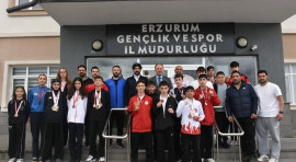Erzurum'da Tekvandoda Başarı İki Katına Çıktı
