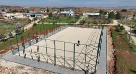 Eyyübiye'de Halı Saha Yatırımları Devam Ediyor