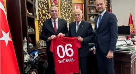 Gençlerbirliği'nden Devlet Bahçeli'ye Ziyaret