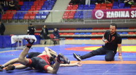 Karabük'te Güreş Grup Müsabakaları Tamamlandı