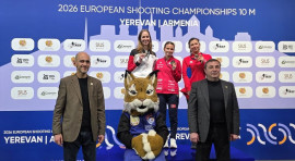 Milli Atıcı Elif Duygu Eren Avrupa Üçüncüsü